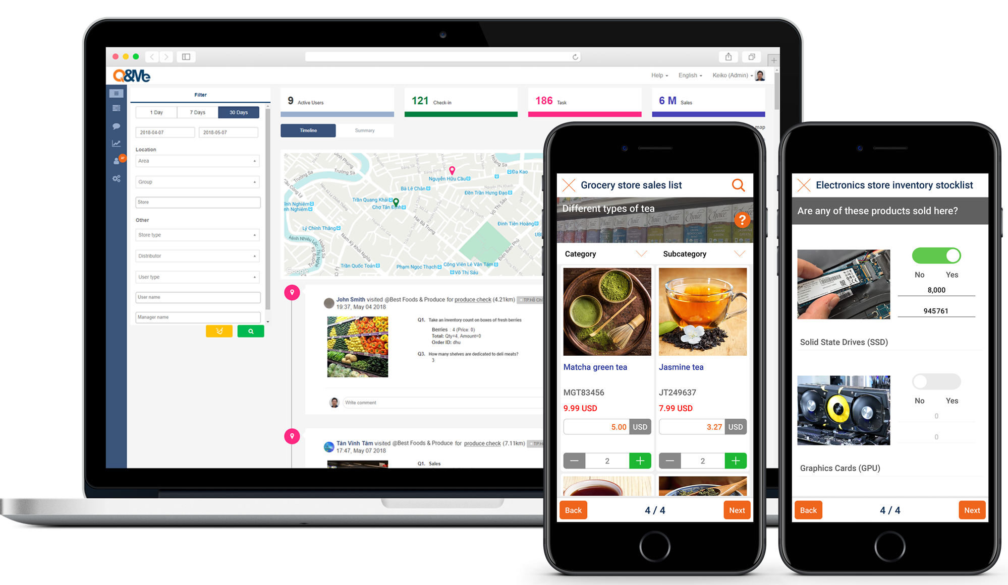 Q&Me - Mobile Field Management Tools