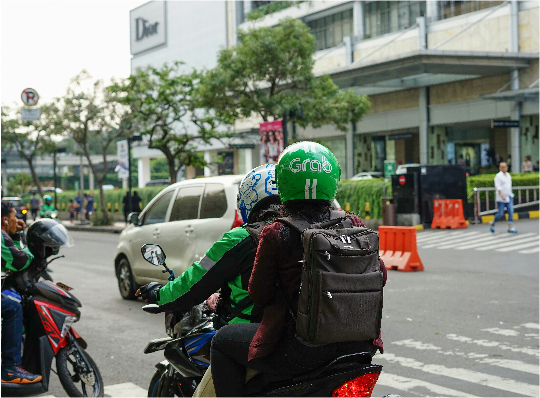 Motorbike ride-hailing popularity (2024)