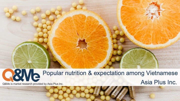 Which nutrients Vietnamese consumers focus on, and why